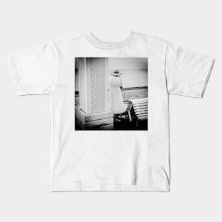 The woman by the sea Kids T-Shirt